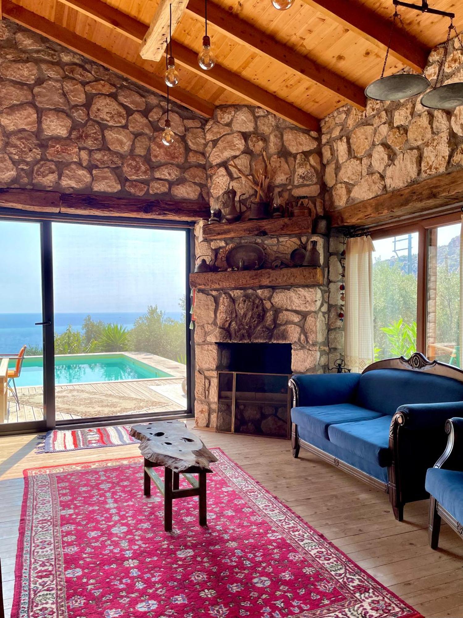 Shavilla Kalkan - Yali ' Da Korunakli 1+1 Villa باتارا المظهر الخارجي الصورة